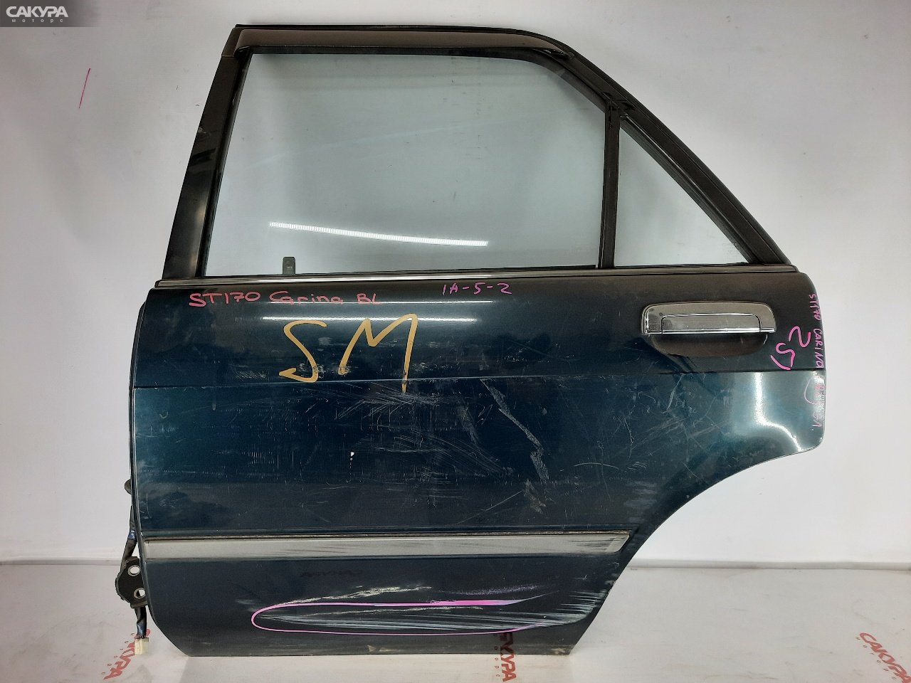 Дверь боковая задняя левая Toyota Carina ST170 4S-FE: купить в Сакура Красноярск.