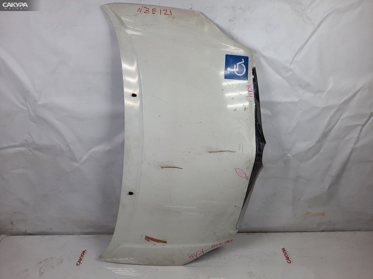 Капот Toyota Corolla Spacio NZE121N 1NZ-FE: купить в Сакура Красноярск.
