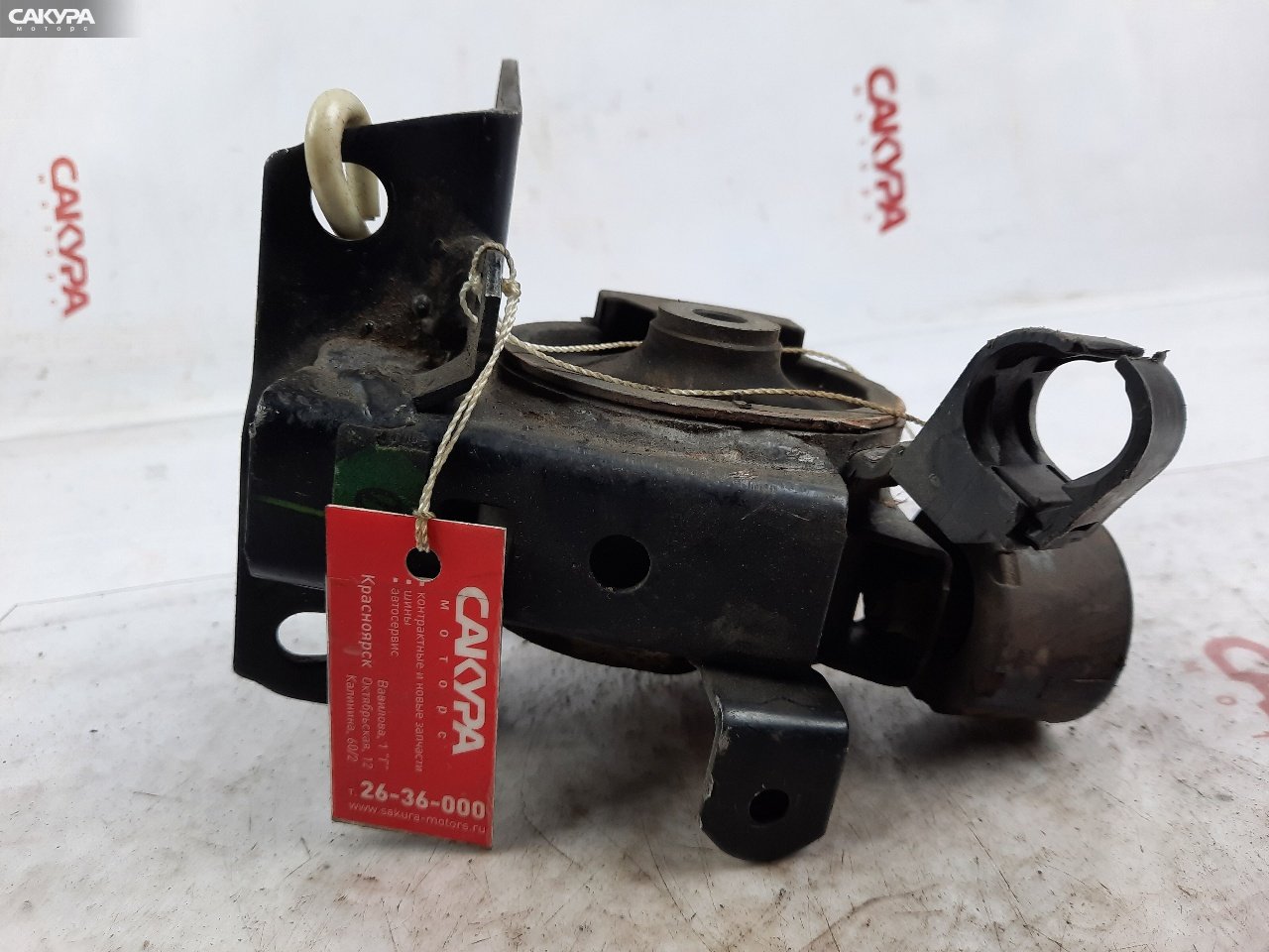 Подушка двигателя левая Toyota Corolla Spacio ZZE122N 1ZZ-FE: купить в Сакура Красноярск.