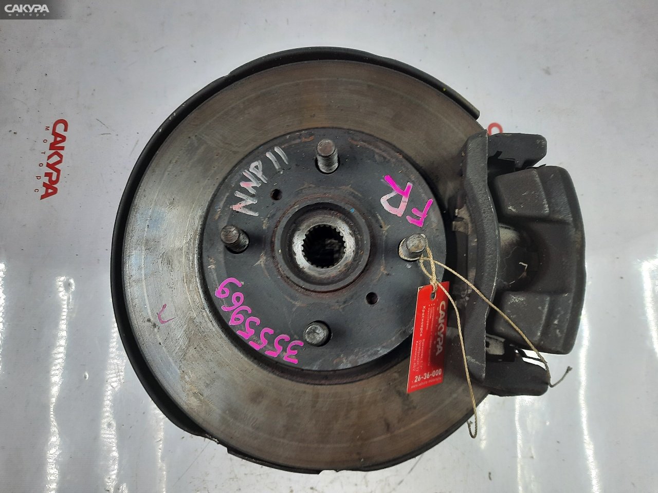 Ступица передняя правая Toyota Porte NNP11 1NZ-FE: купить в Сакура Красноярск.