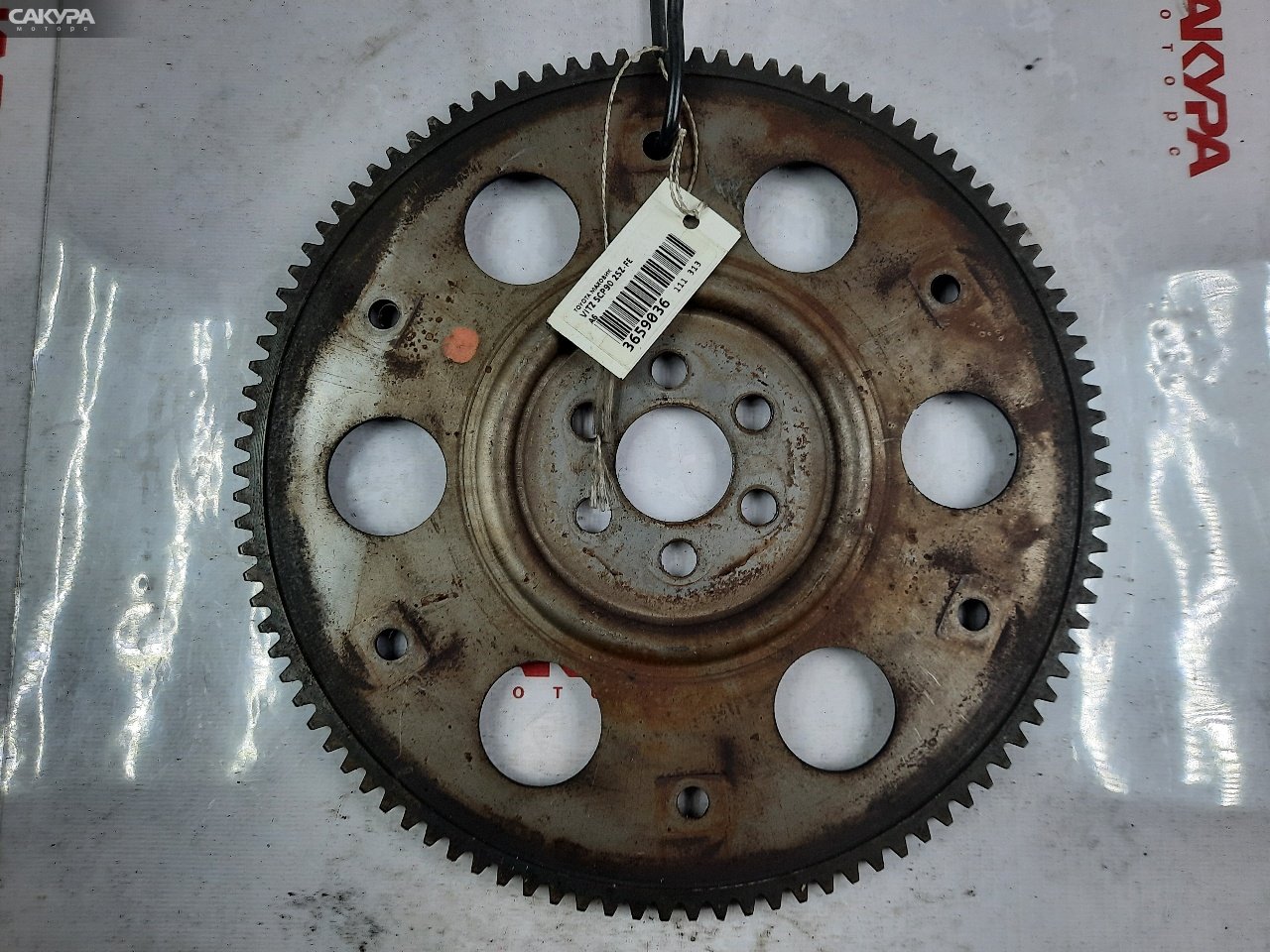 Маховик Toyota Vitz SCP90 2SZ-FE: купить в Сакура Красноярск.