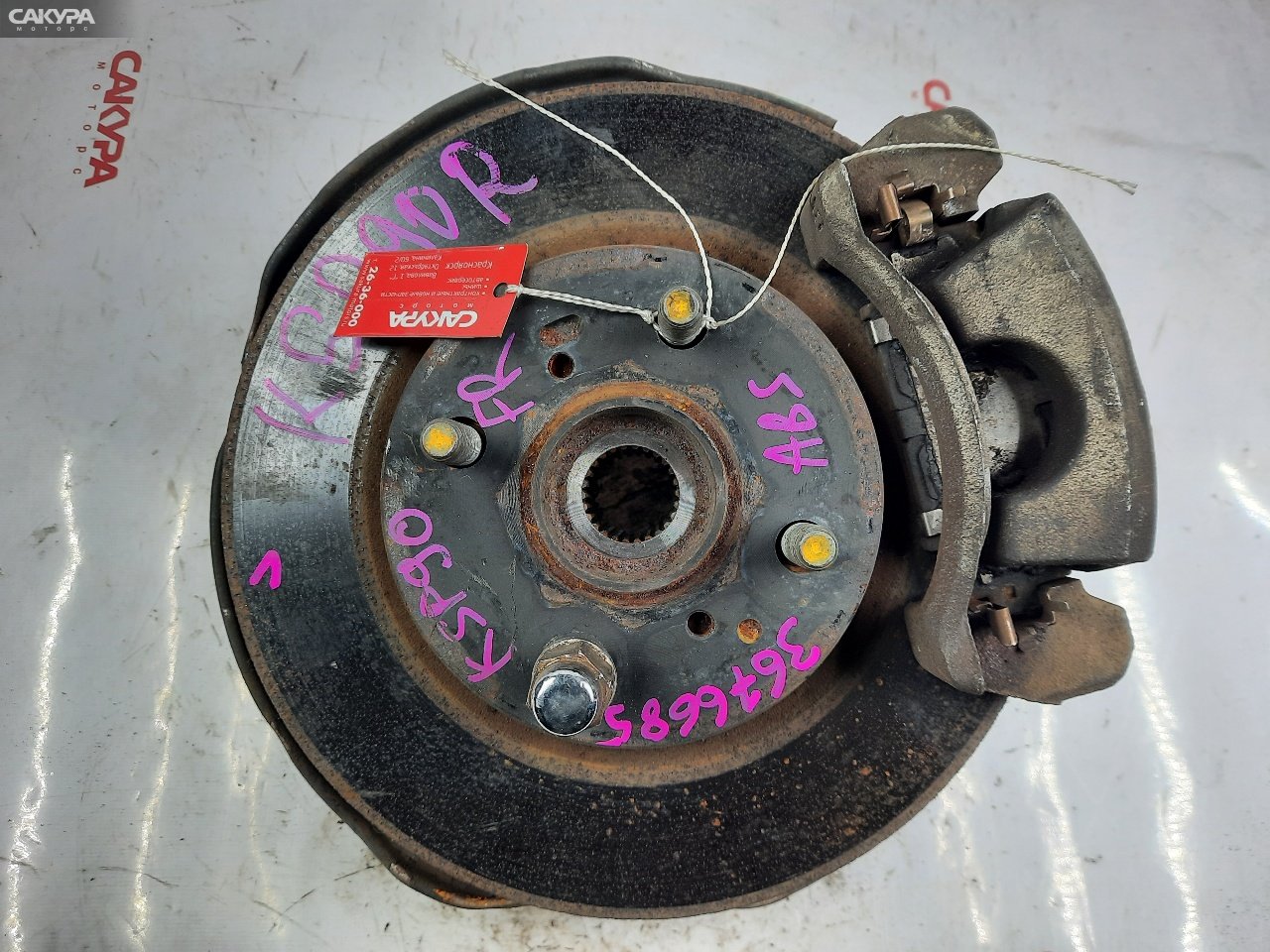 Ступица передняя правая Toyota Vitz KSP90 1KR-FE: купить в Сакура Красноярск.