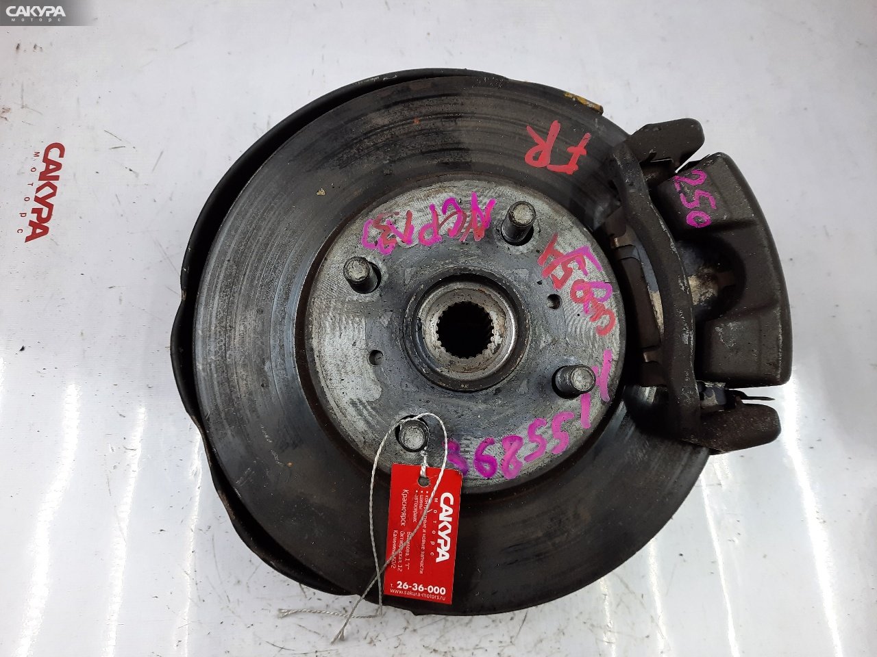 Ступица передняя правая Toyota Vitz NCP13 1NZ-FE: купить в Сакура Красноярск.