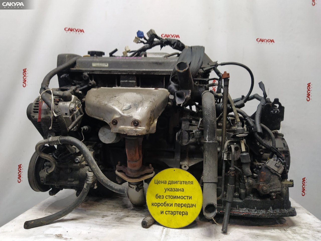 Двигатель Toyota Corolla Spacio AE111N 4A-FE: купить в Сакура Красноярск.
