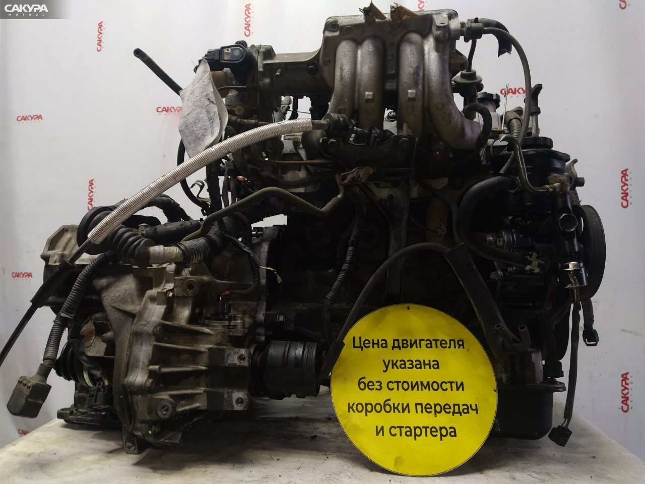 Двигатель Toyota Carina AT191 7A-FE: купить в Сакура Красноярск.