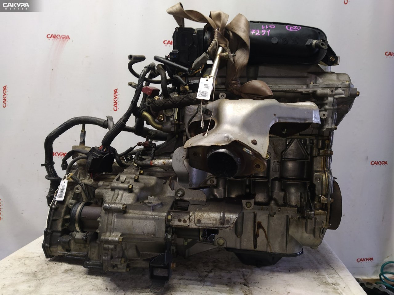 Двигатель Nissan Bluebird Sylphy G11 HR15DE: купить в Сакура Красноярск.