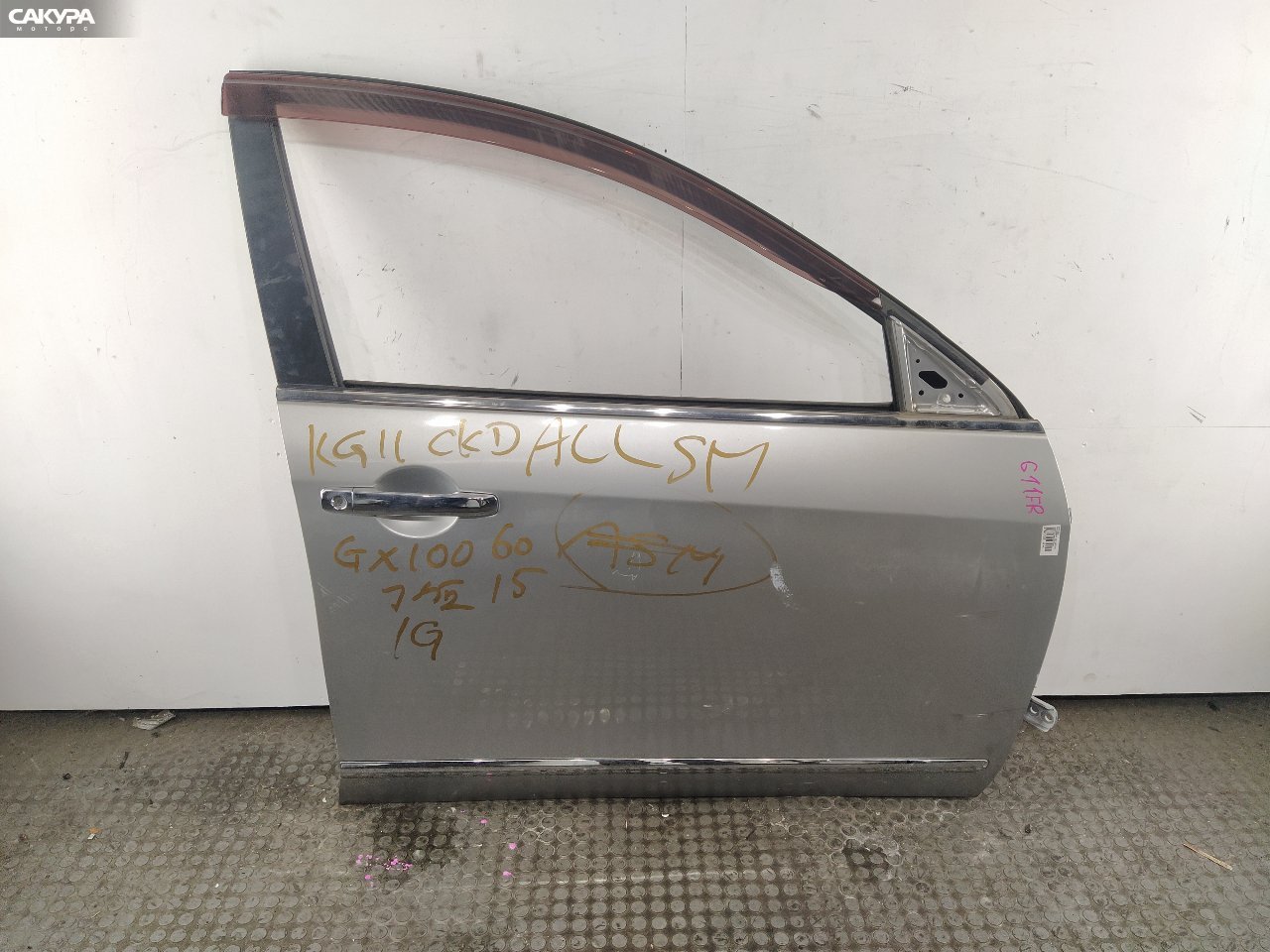 Дверь боковая передняя правая Nissan Bluebird Sylphy G11 HR15DE: купить в Сакура Красноярск.