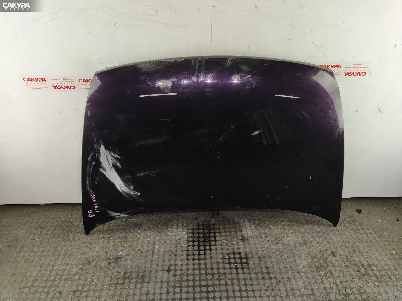 Капот Honda Odyssey RB1 K24A: купить в Сакура Красноярск.