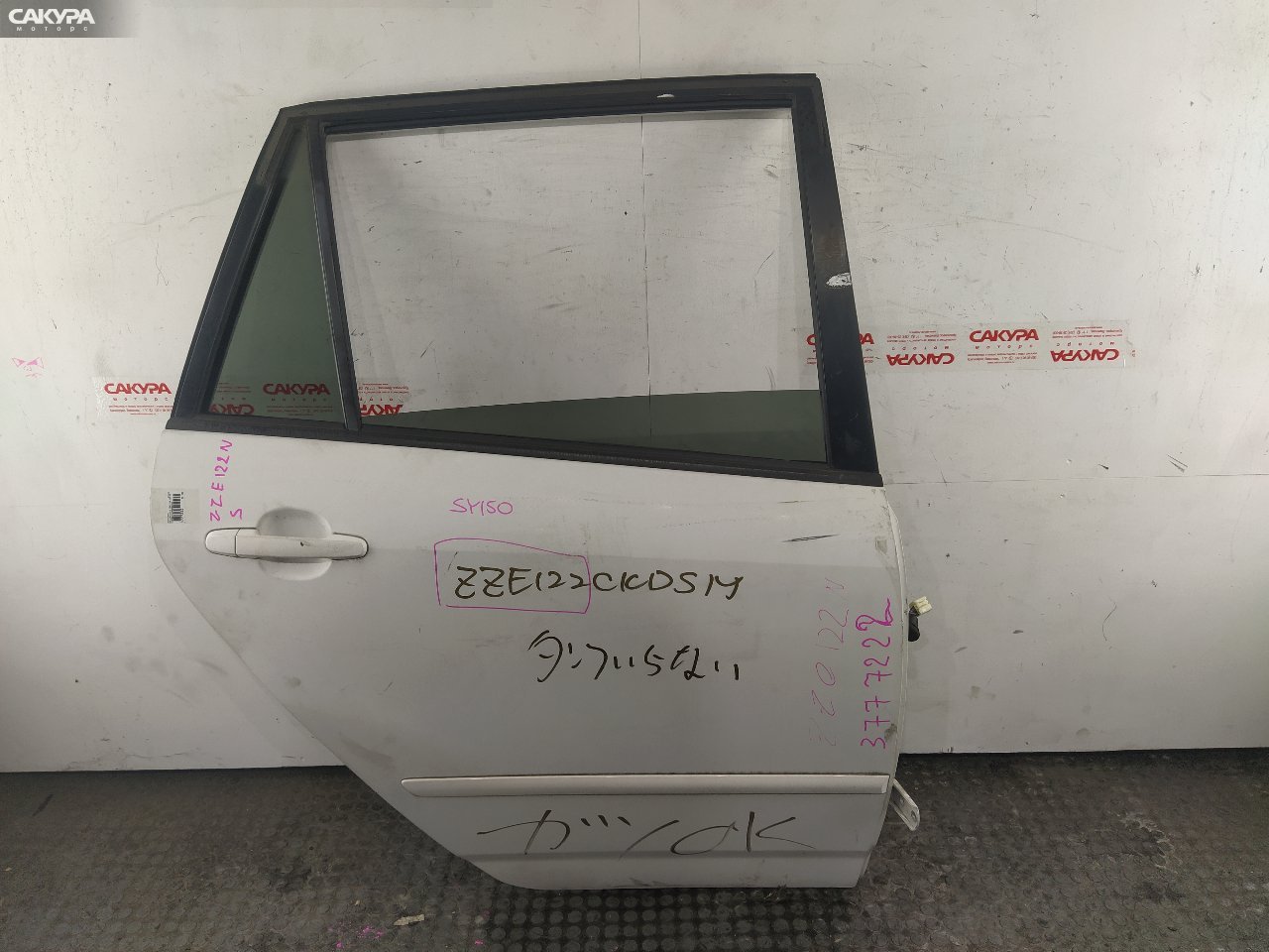 Дверь боковая задняя правая Toyota Corolla Spacio ZZE122N 1ZZ-FE: купить в Сакура Красноярск.