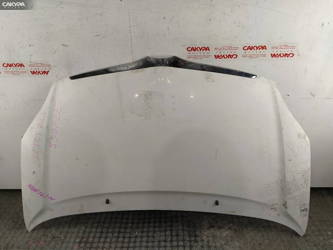 Капот Toyota Corolla Spacio NZE121N 1NZ-FE: купить в Сакура Красноярск.
