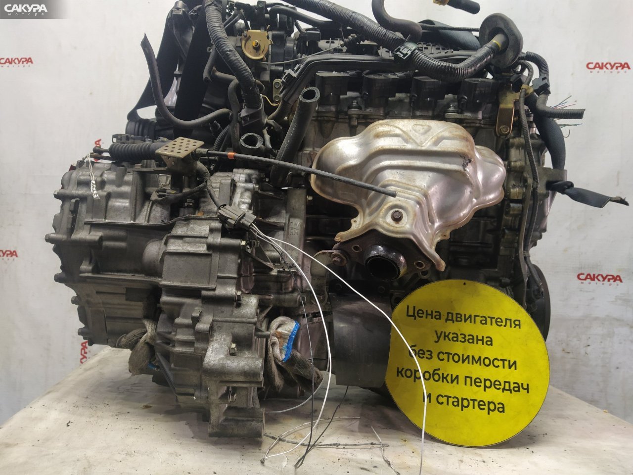 Двигатель Honda FIT GD1 L13A: купить в Сакура Красноярск.