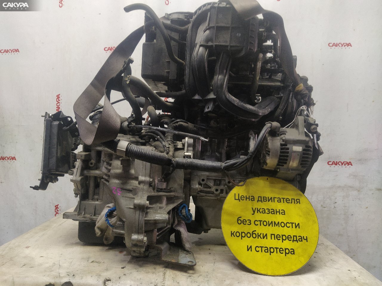 Двигатель Nissan Moco MG22S K6A: купить в Сакура Красноярск.