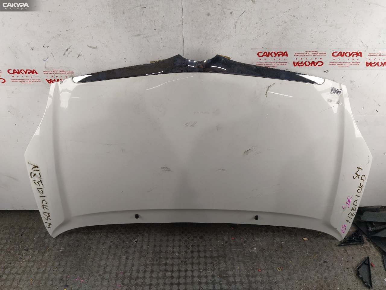 Капот Toyota Corolla Spacio NZE121N 1NZ-FE: купить в Сакура Красноярск.