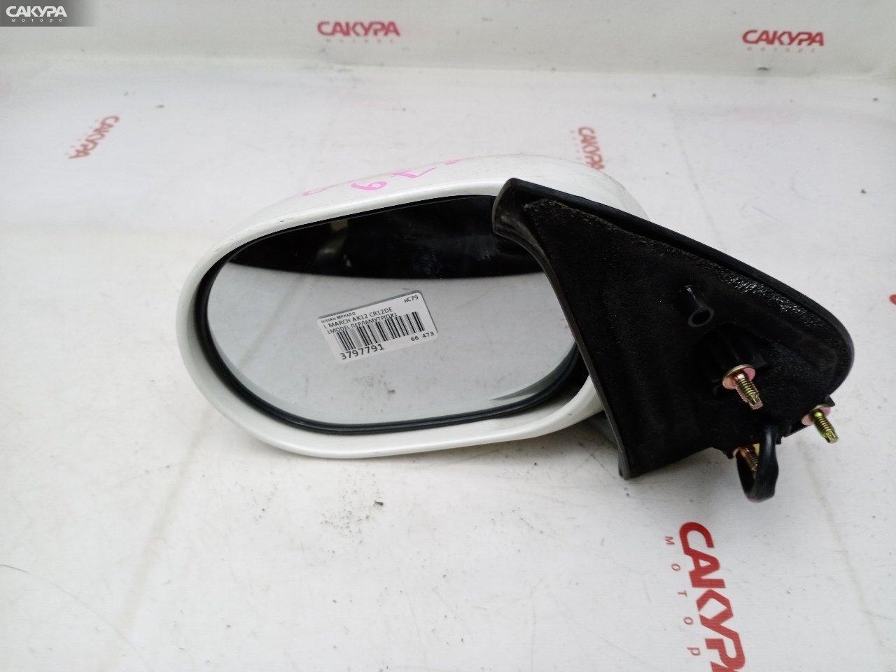 Зеркало боковое левое Nissan March AK12 CR12DE: купить в Сакура Красноярск.