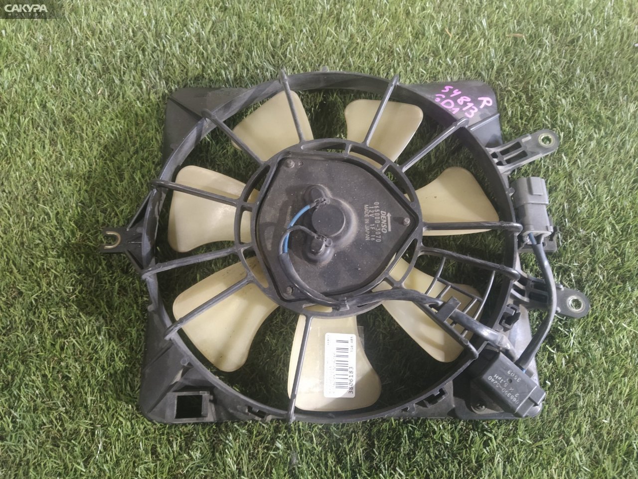 Вентилятор радиатора двигателя правый Honda FIT GD1 L13A: купить в Сакура Красноярск.