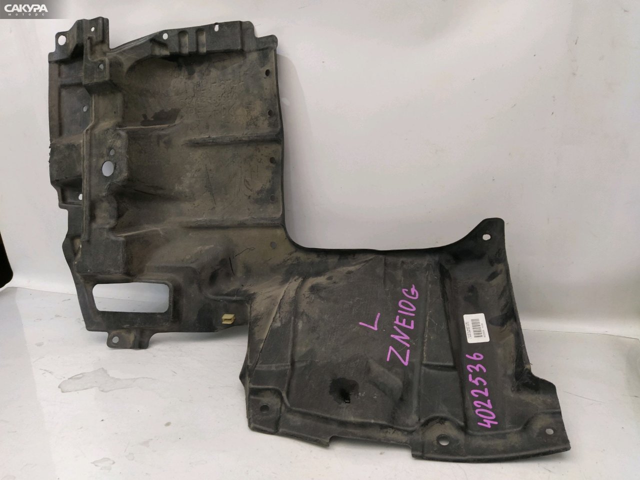 Защита ДВС левая Toyota Wish ZNE10G 1ZZ-FE: купить в Сакура Красноярск.