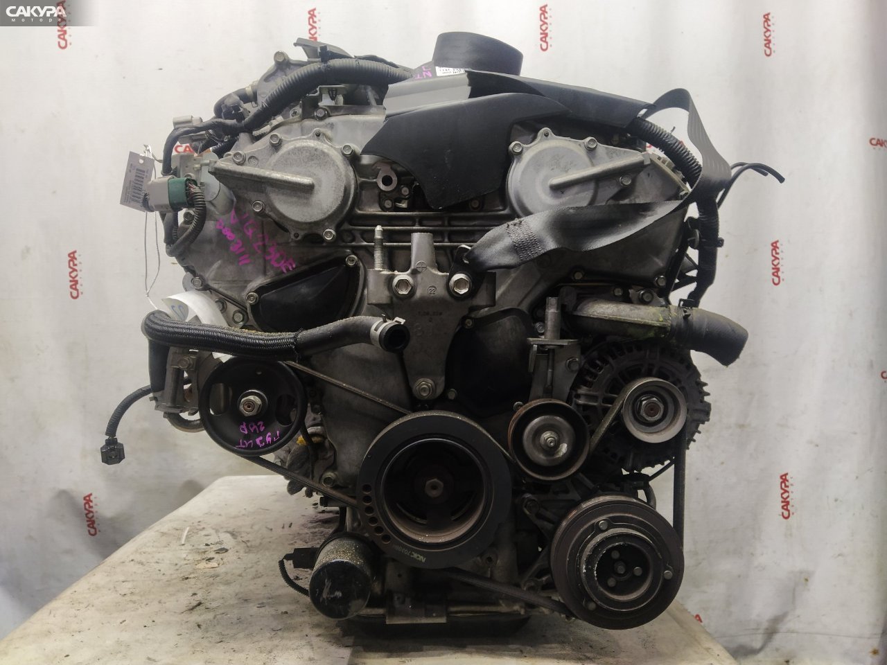 Двигатель Nissan Teana J31 VQ23DE: купить в Сакура Красноярск.