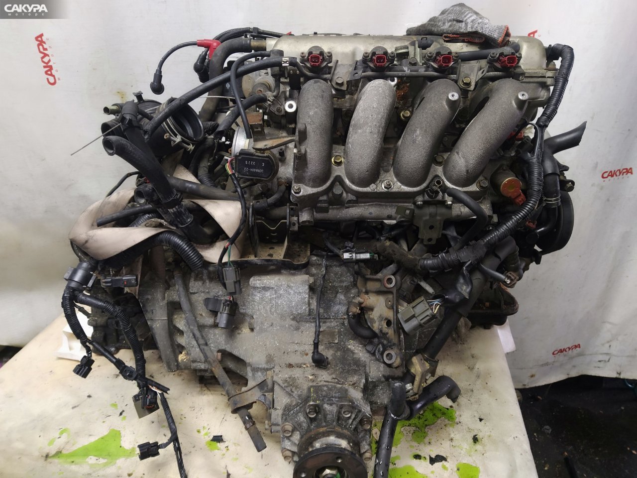 Двигатель Nissan Primera HNP10 SR20DE: купить в Сакура Красноярск.