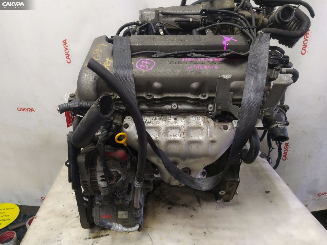 Двигатель Nissan Serena PC24 SR20DE: купить в Сакура Красноярск.
