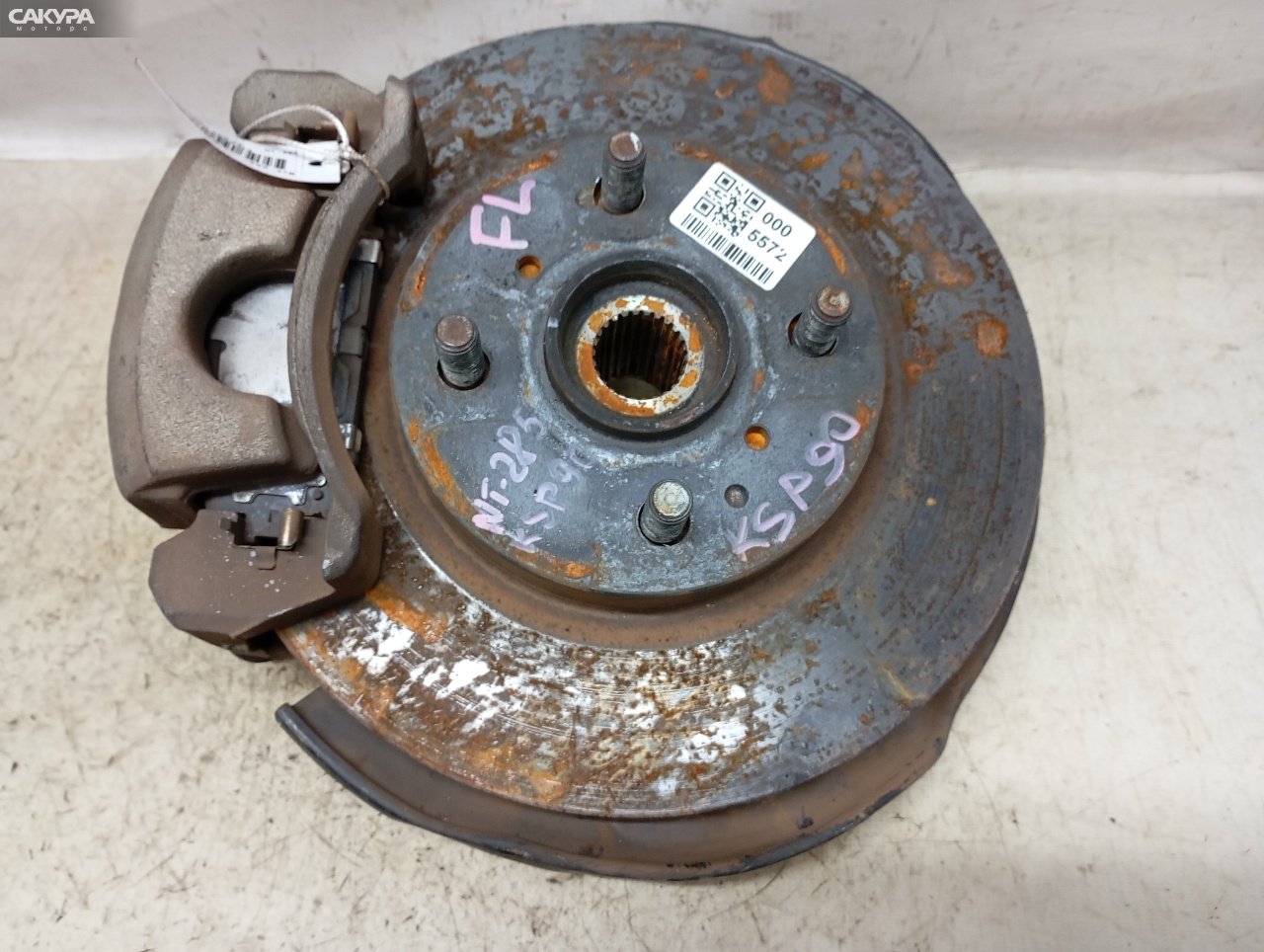 Ступица передняя левая Toyota Vitz KSP90 1KR-FE: купить в Сакура Красноярск.