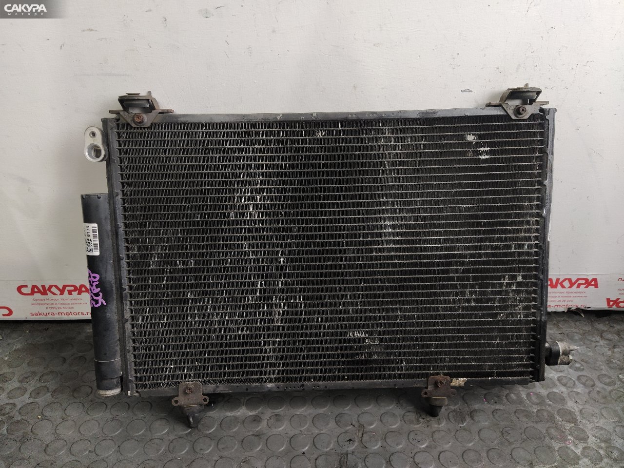 Радиатор кондиционера Toyota Vitz SCP10 1SZ-FE: купить в Сакура Красноярск.