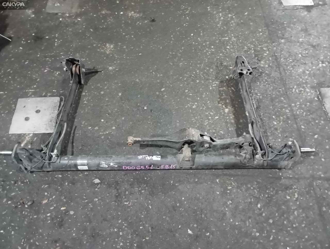 Балка поперечная задняя Nissan Sunny FB15 QG15DE: купить в Сакура Красноярск.