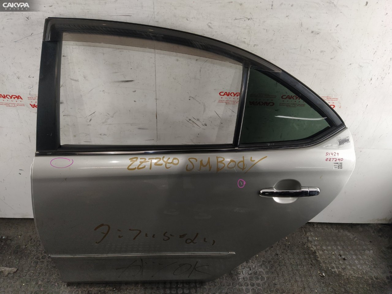 Дверь боковая задняя левая Toyota Premio ZZT240 1ZZ-FE: купить в Сакура Красноярск.