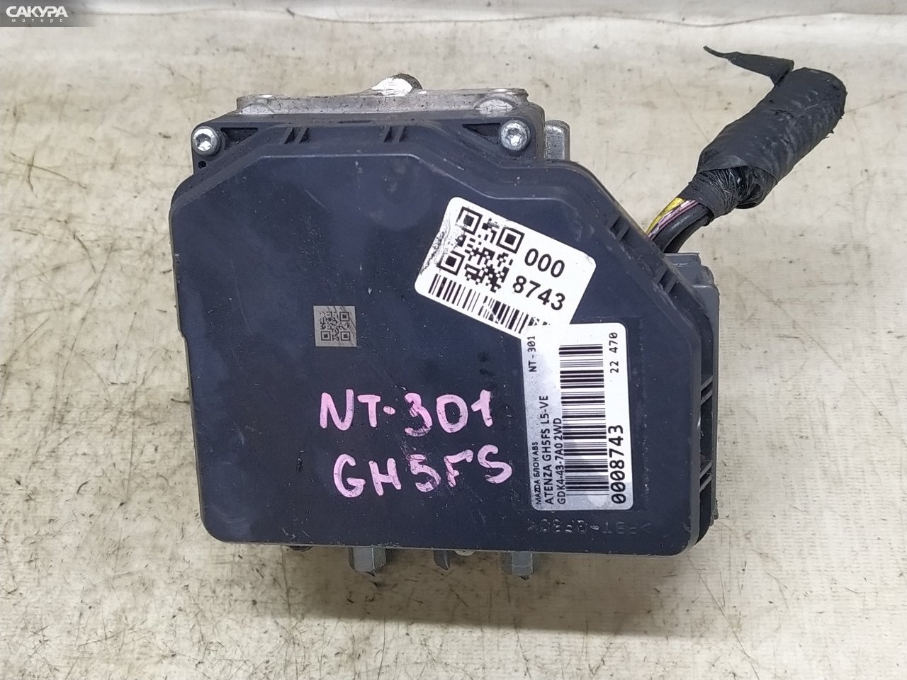 Блок ABS Mazda Atenza GH5FS L5-VE: купить в Сакура Красноярск.