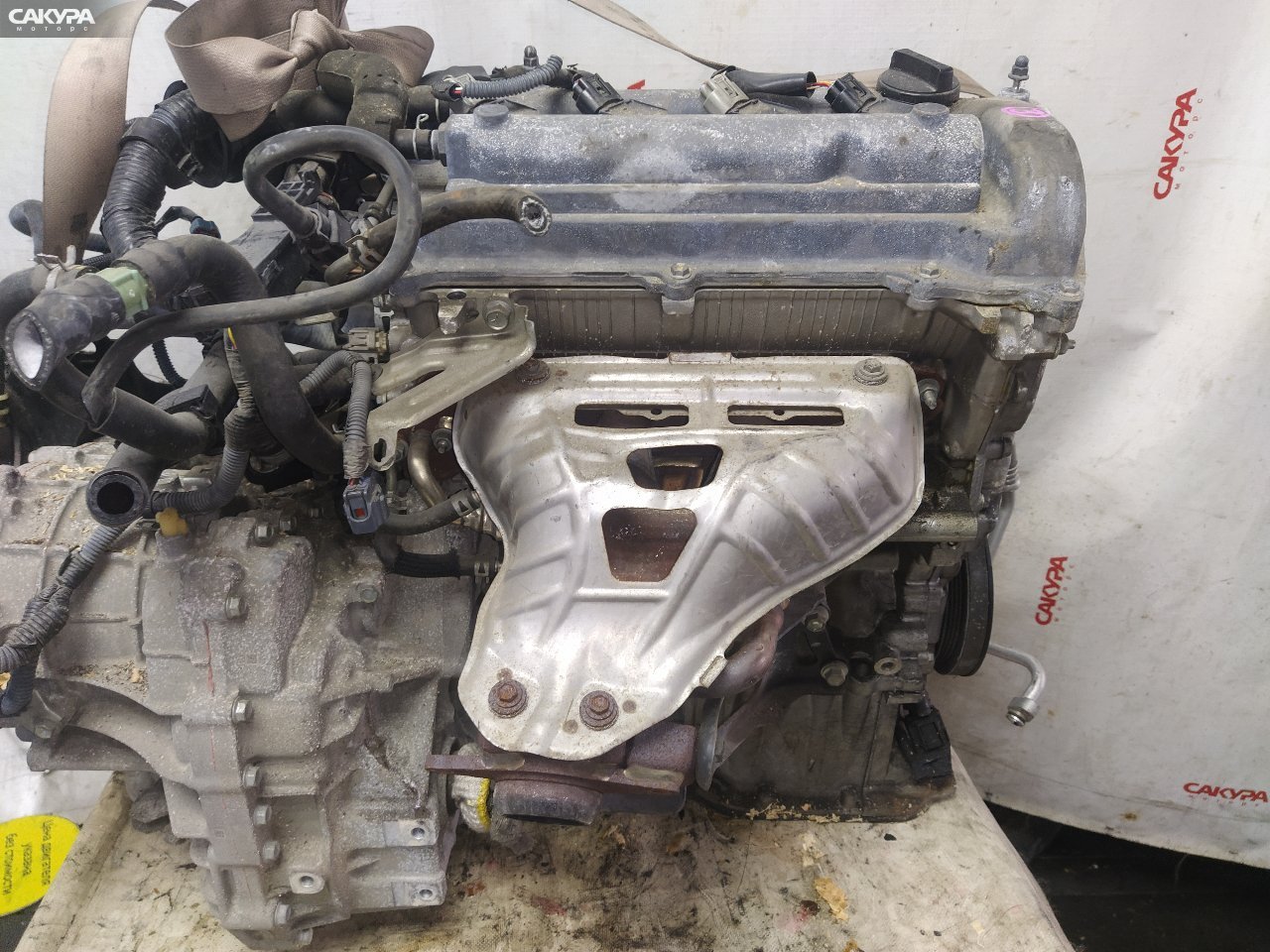 Двигатель Toyota Auris NZE151H 1NZ-FE: купить в Сакура Красноярск.