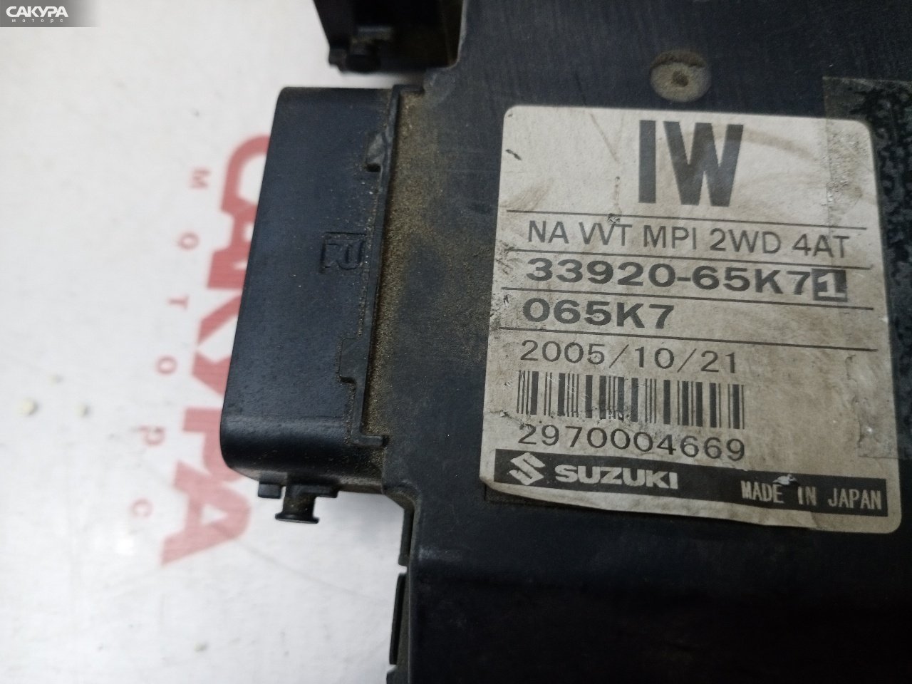 Блок управления ДВС Suzuki Wagon R MH21S K6A: купить в Сакура Красноярск.