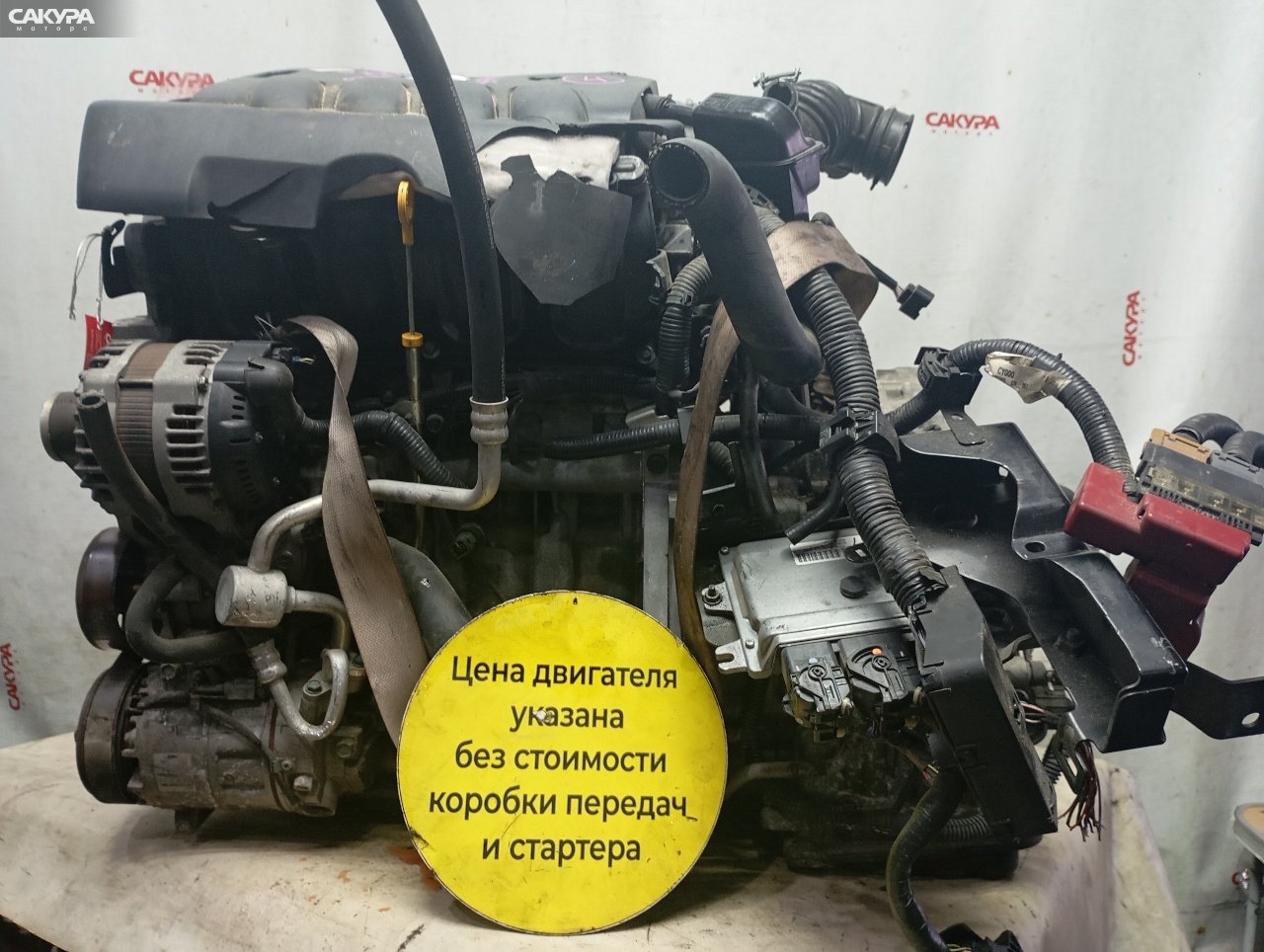 Двигатель Nissan Serena CC25 MR20DE: купить в Сакура Красноярск.