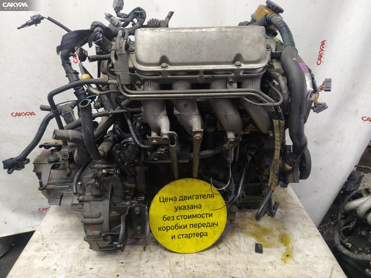 Двигатель Toyota Celica ST182 3S-GE: купить в Сакура Красноярск.