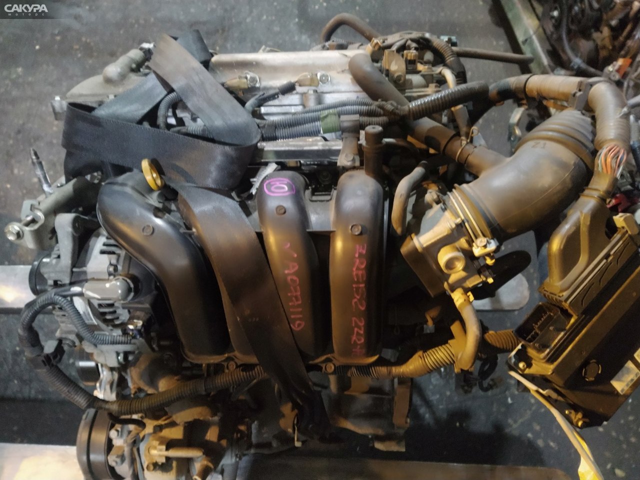 Двигатель Toyota Auris ZRE152H 2ZR-FE: купить в Сакура Красноярск.