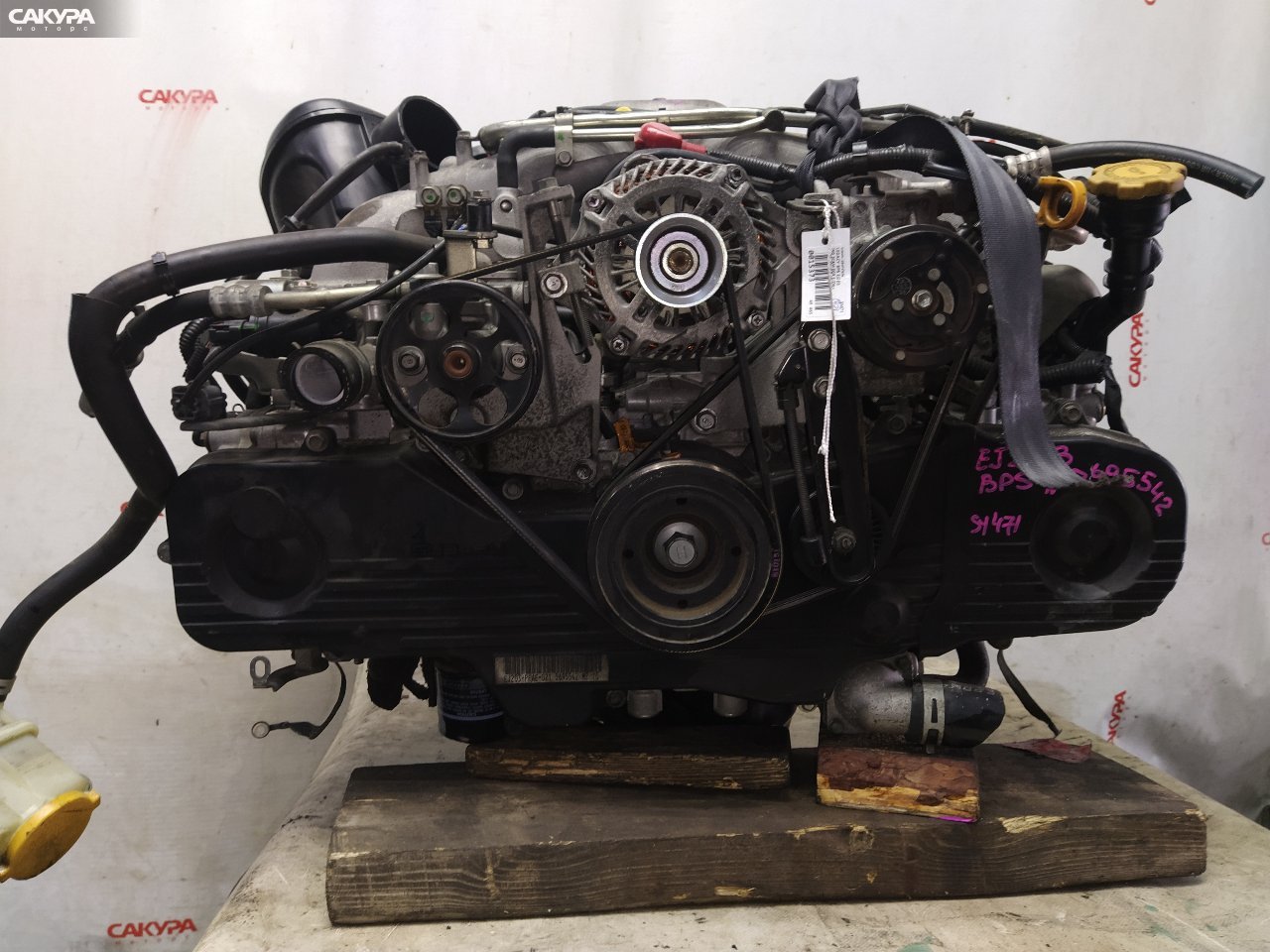 Двигатель Subaru Legacy BP5 EJ203: купить в Сакура Красноярск.