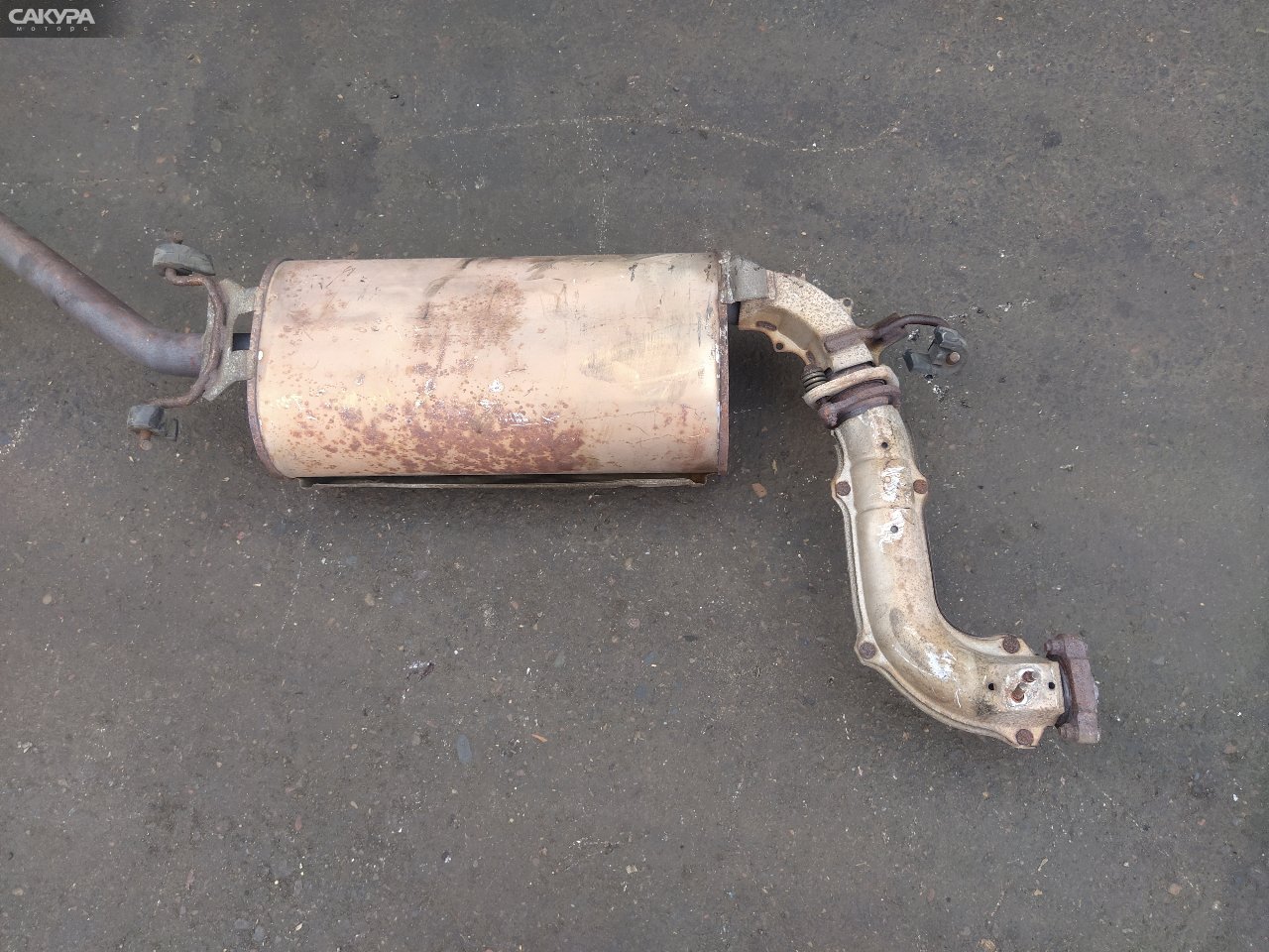 Глушитель задний Honda Stepwgn RF1 B20B: купить в Сакура Красноярск.