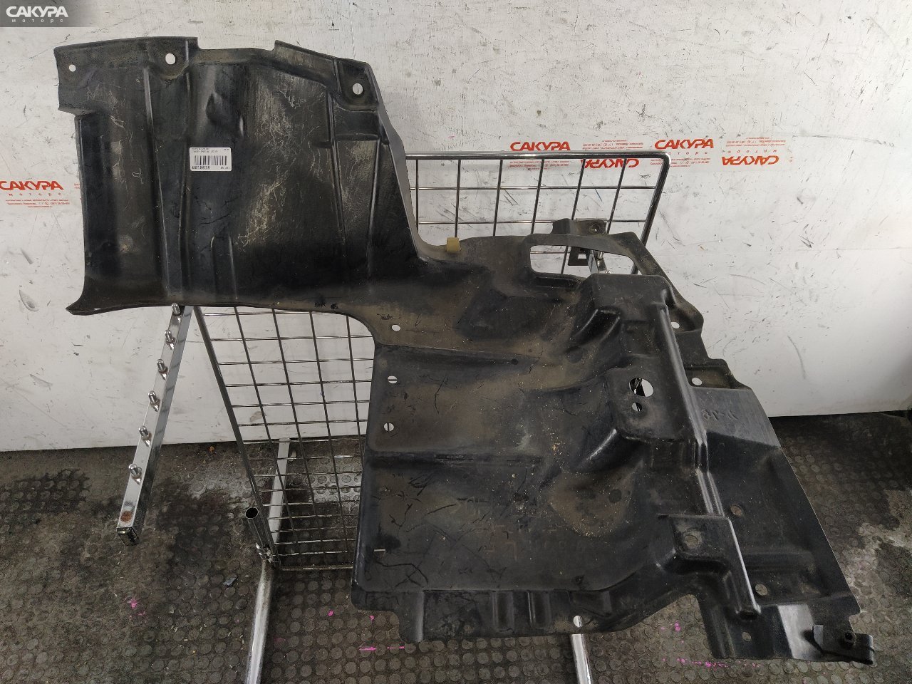 Защита ДВС левая Toyota Wish ZNE10G 1ZZ-FE: купить в Сакура Красноярск.