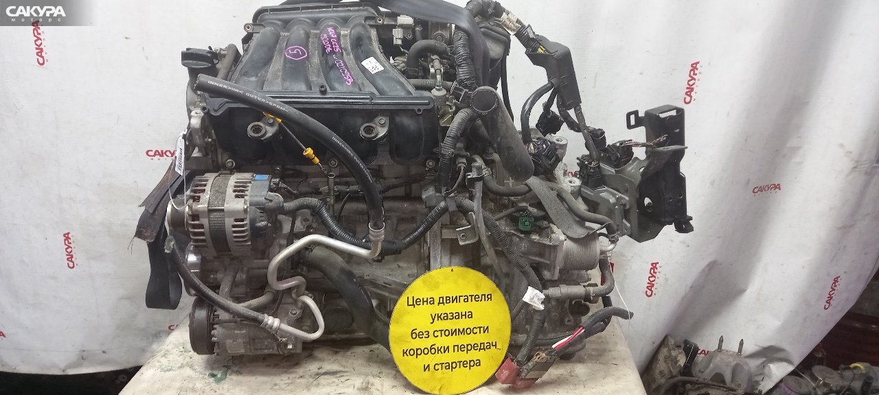 Двигатель Nissan Serena CC25 MR20DE: купить в Сакура Красноярск.