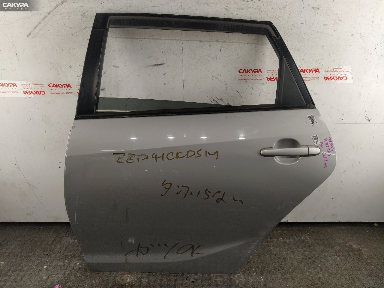 Дверь боковая задняя левая Toyota Caldina ZZT241W 1ZZ-FE: купить в Сакура Красноярск.