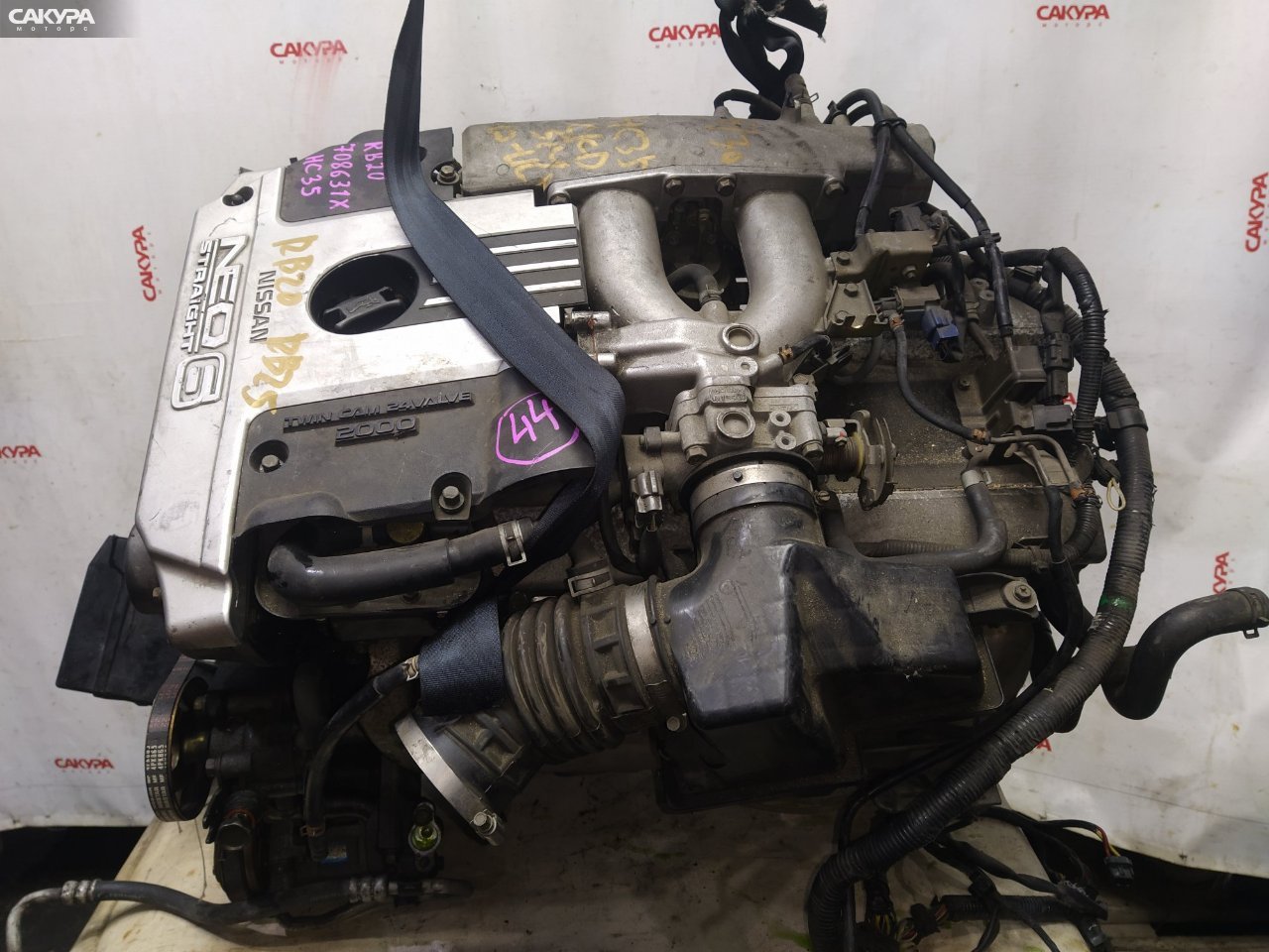 Двигатель Nissan Laurel HC35 RB20DE: купить в Сакура Красноярск.