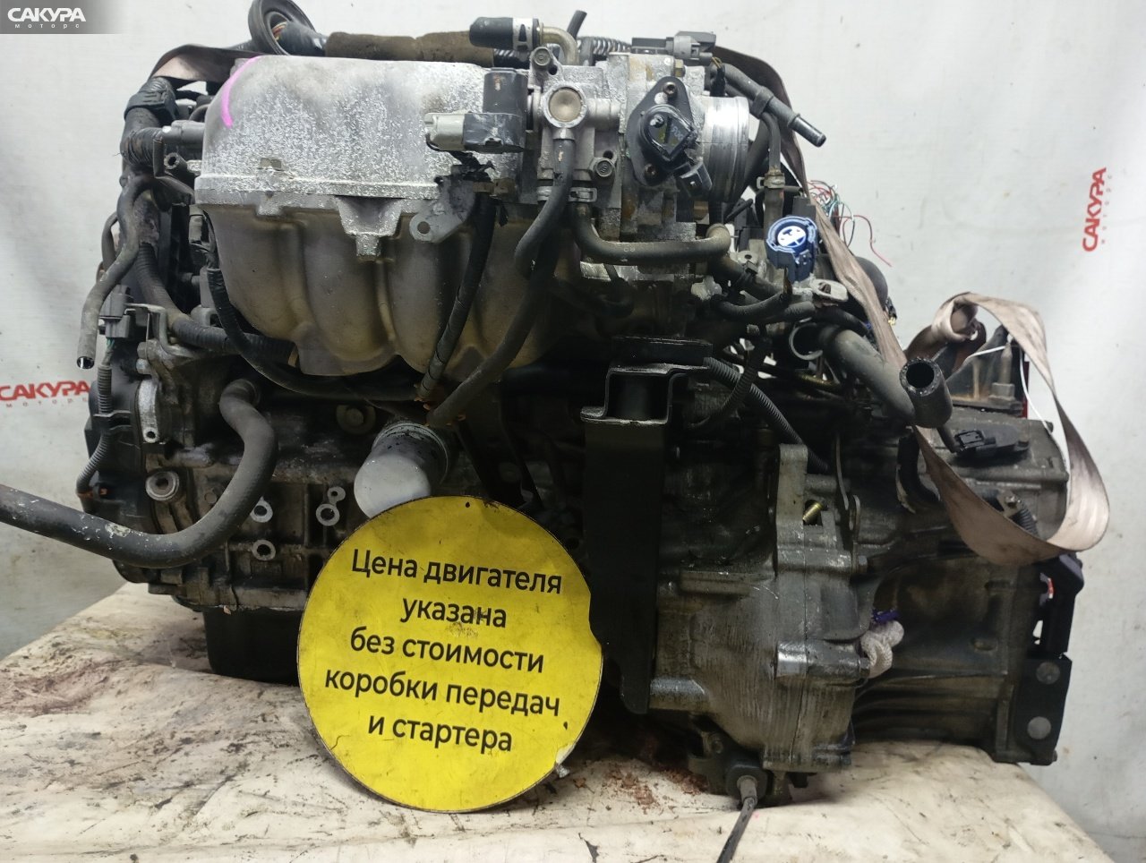 Двигатель Honda Odyssey RA6 F23A: купить в Сакура Красноярск.