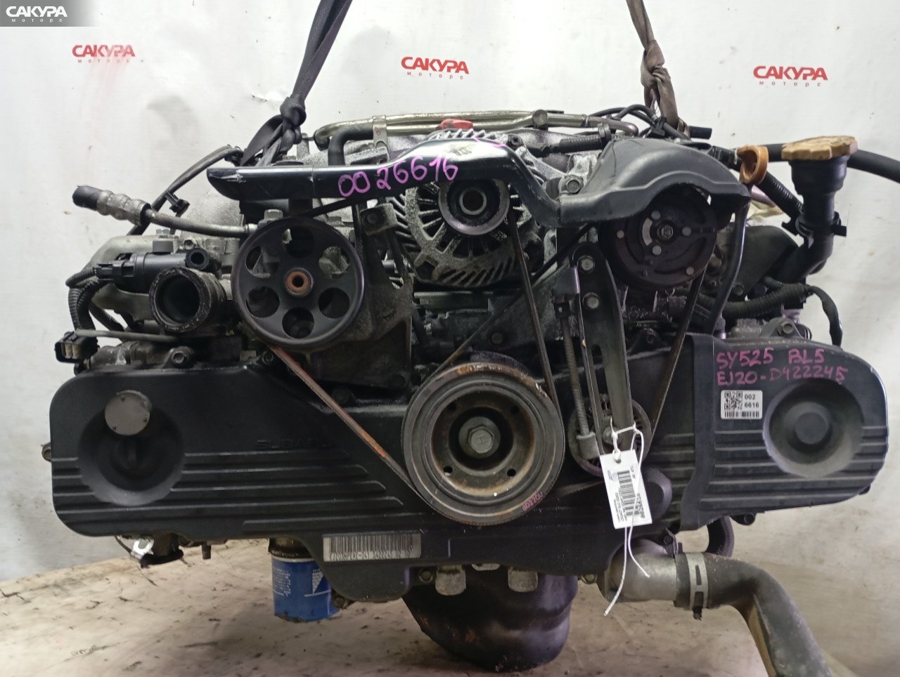 Двигатель Subaru Legacy BL5 EJ203: купить в Сакура Красноярск.