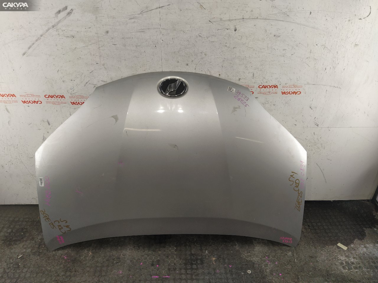 Капот Toyota Wish ZGE25G 2ZR-FAE: купить в Сакура Красноярск.