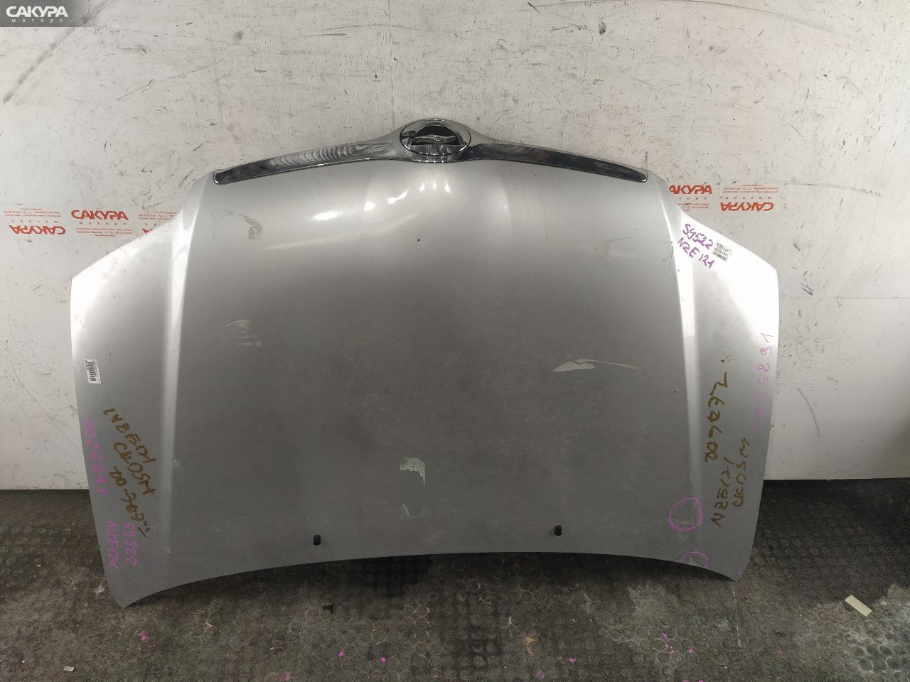 Капот Toyota Corolla NZE121 1NZ-FE: купить в Сакура Красноярск.