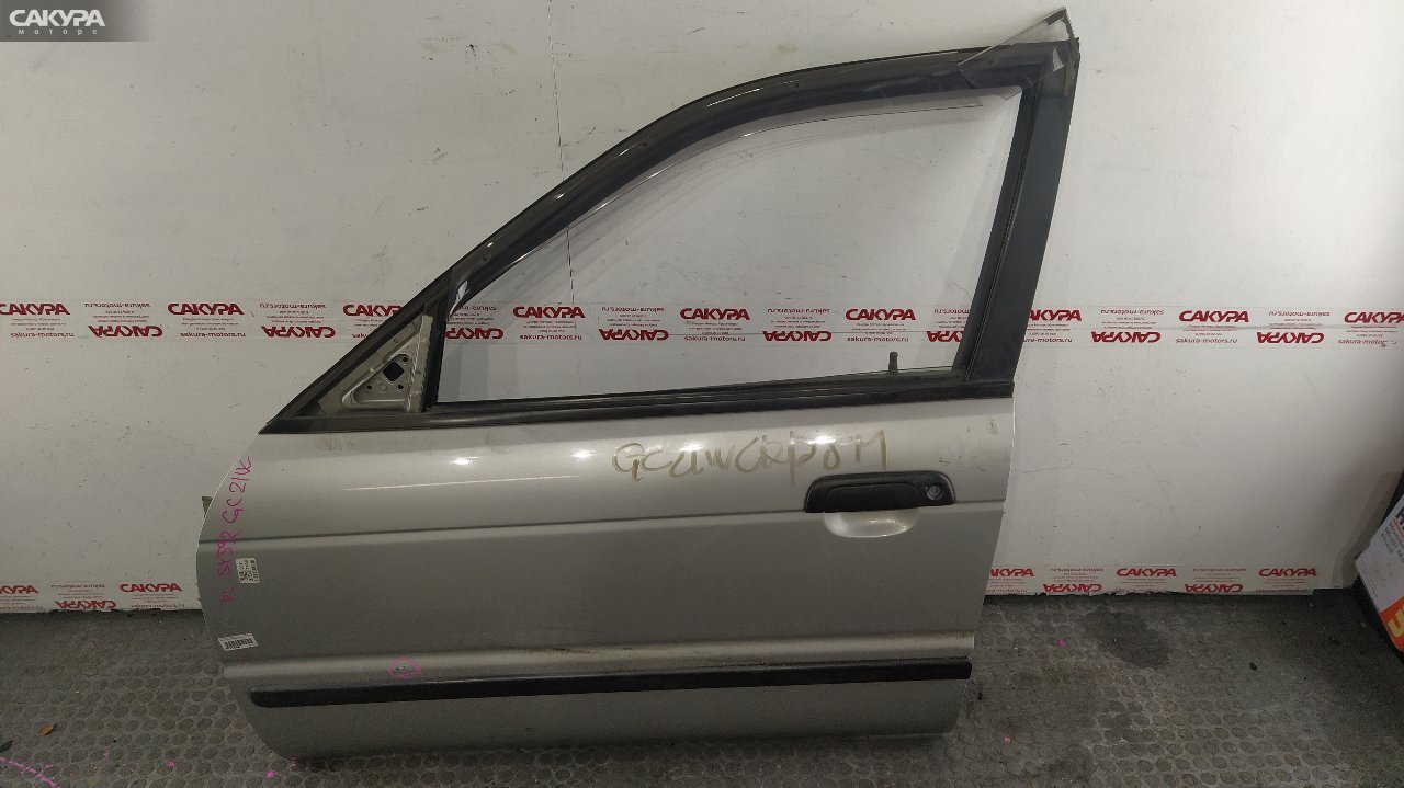 Дверь боковая передняя левая Suzuki Cultus GC21W G15A: купить в Сакура Красноярск.