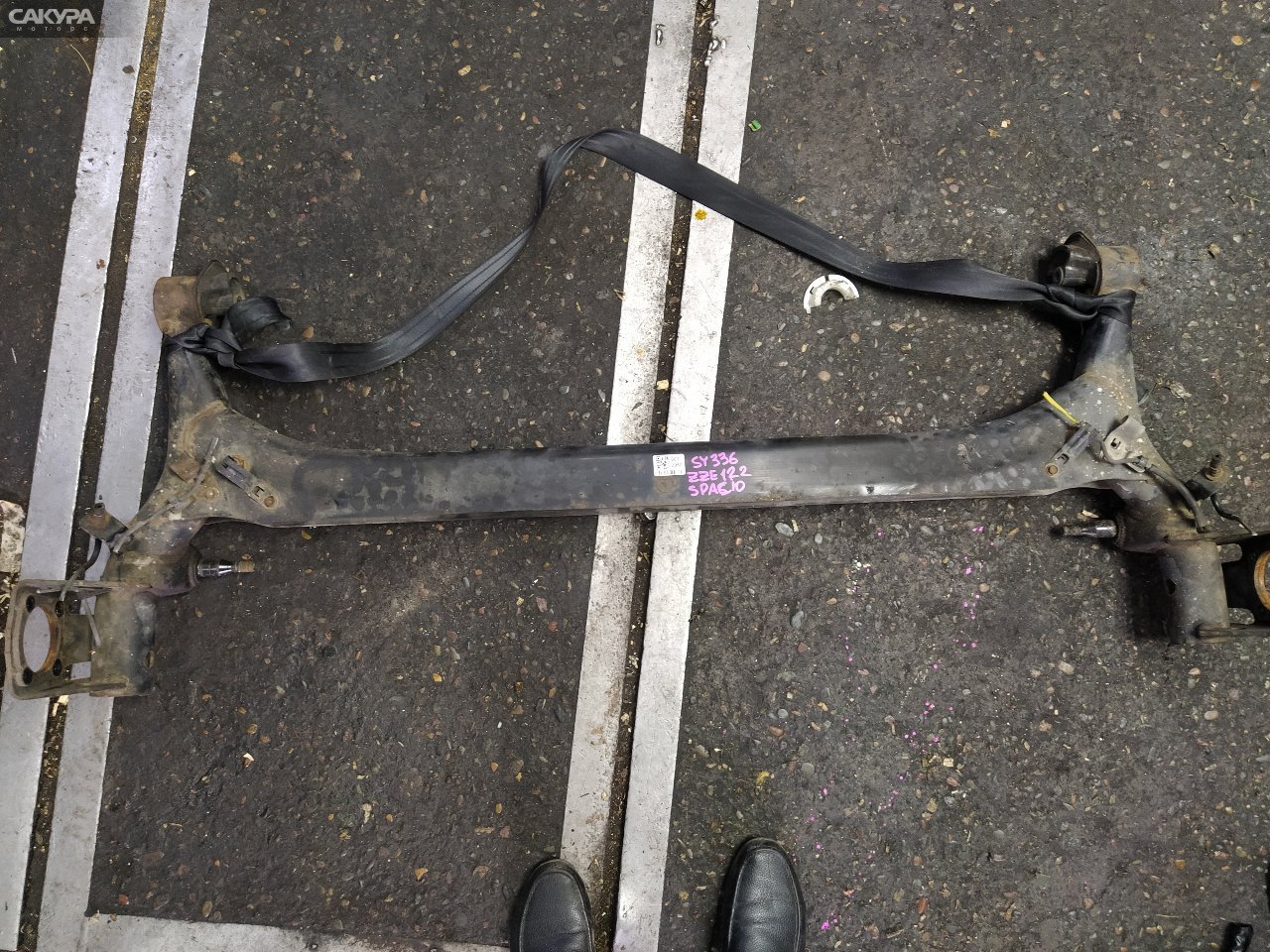 Балка поперечная задняя Toyota Corolla Spacio ZZE122N 1ZZ-FE: купить в Сакура Красноярск.
