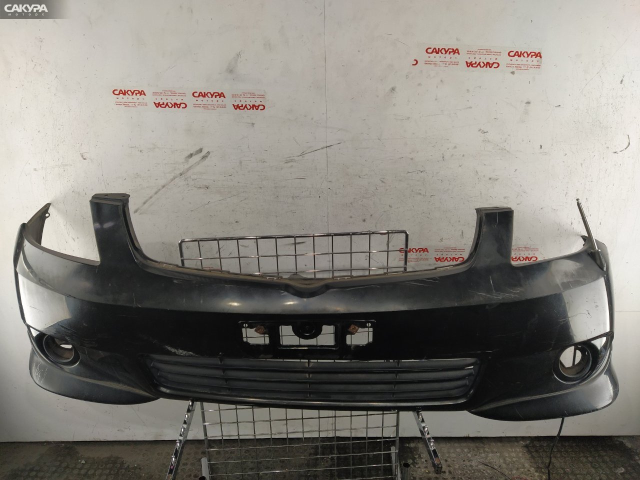 Бампер передний Toyota Corolla Spacio ZZE122N 1ZZ-FE A2H1: купить в Сакура Красноярск.