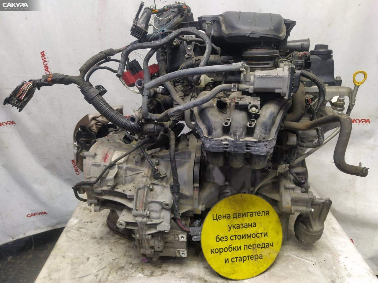 Двигатель Toyota Vitz KSP130 1KR-FE: купить в Сакура Красноярск.
