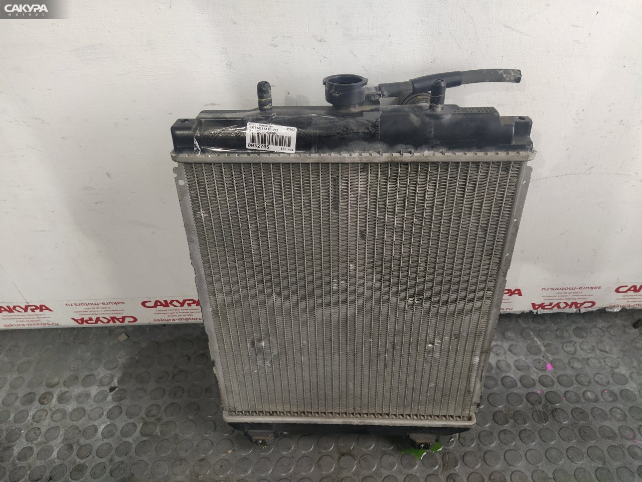 Радиатор двигателя Toyota Duet M111A K3-VE2: купить в Сакура Красноярск.