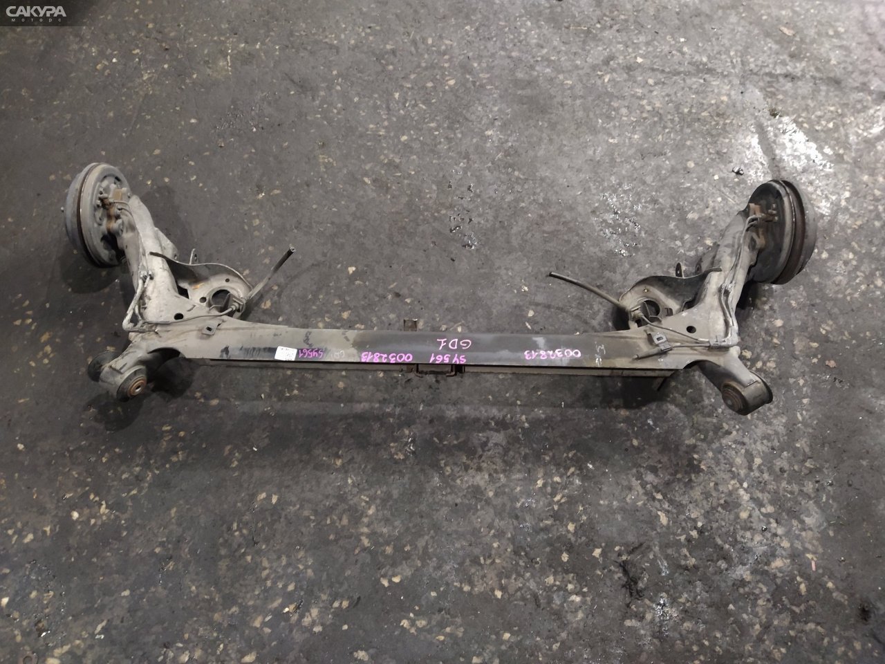 Балка поперечная задняя Honda FIT GD1 L13A: купить в Сакура Красноярск.