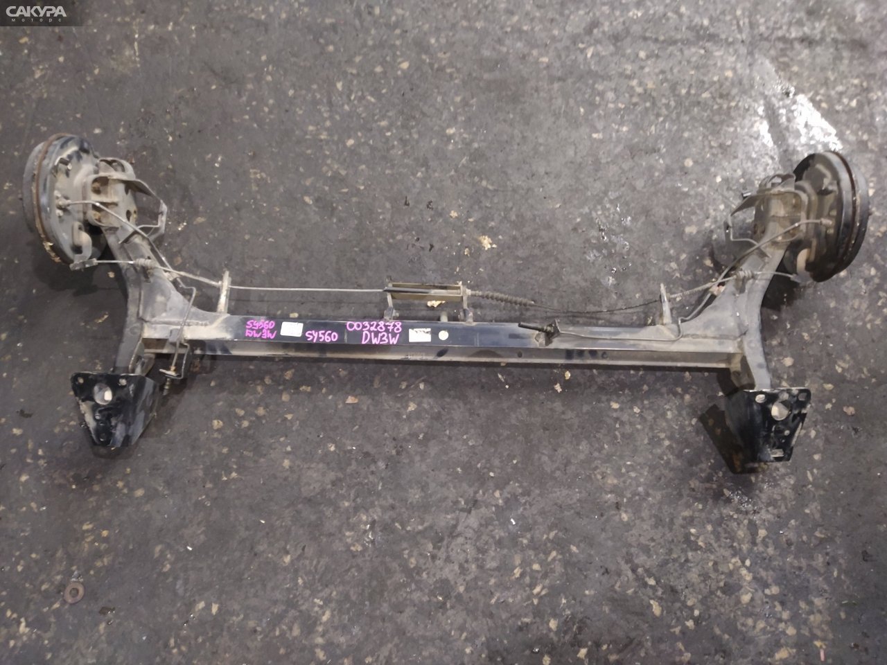 Балка поперечная задняя Mazda Demio DW3W B3E: купить в Сакура Красноярск.